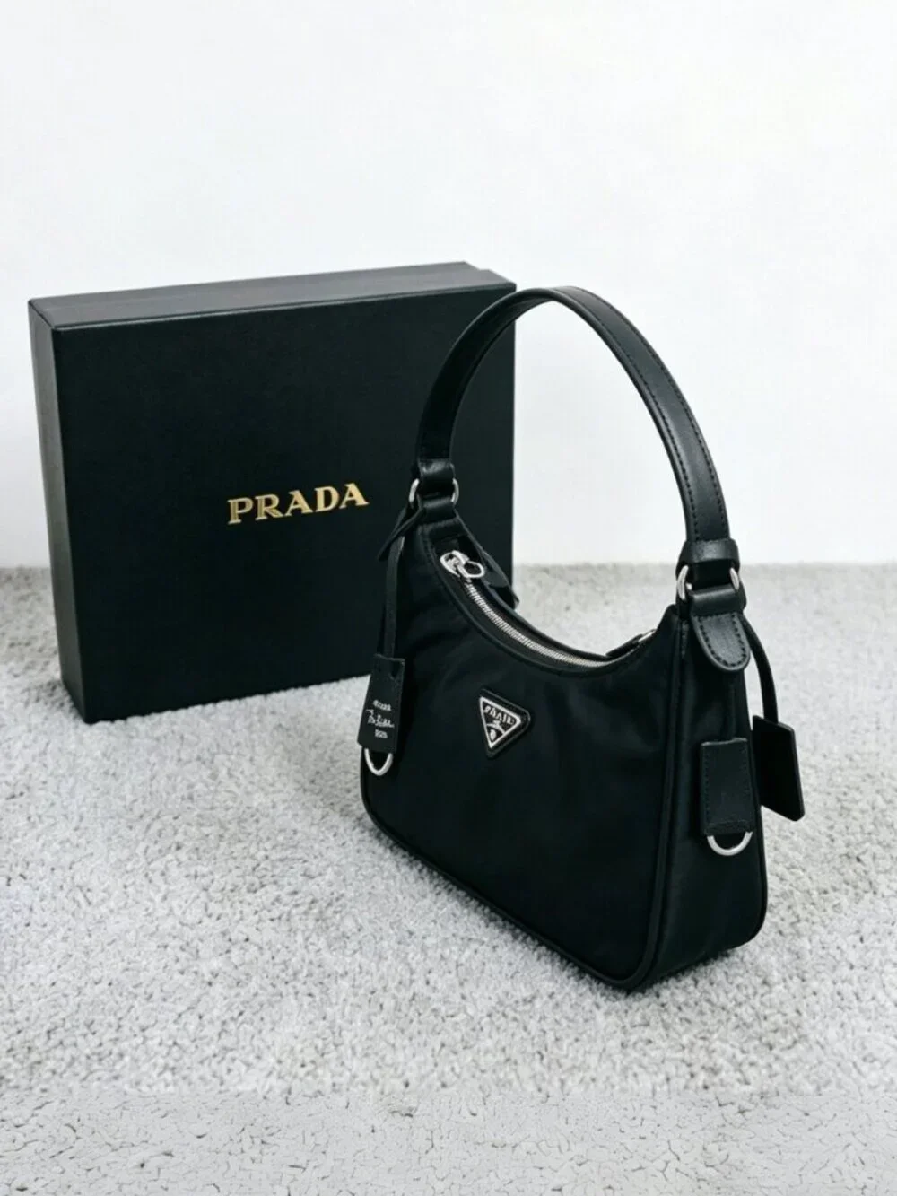 Prada  2005 ReNylon Shoulder Bag